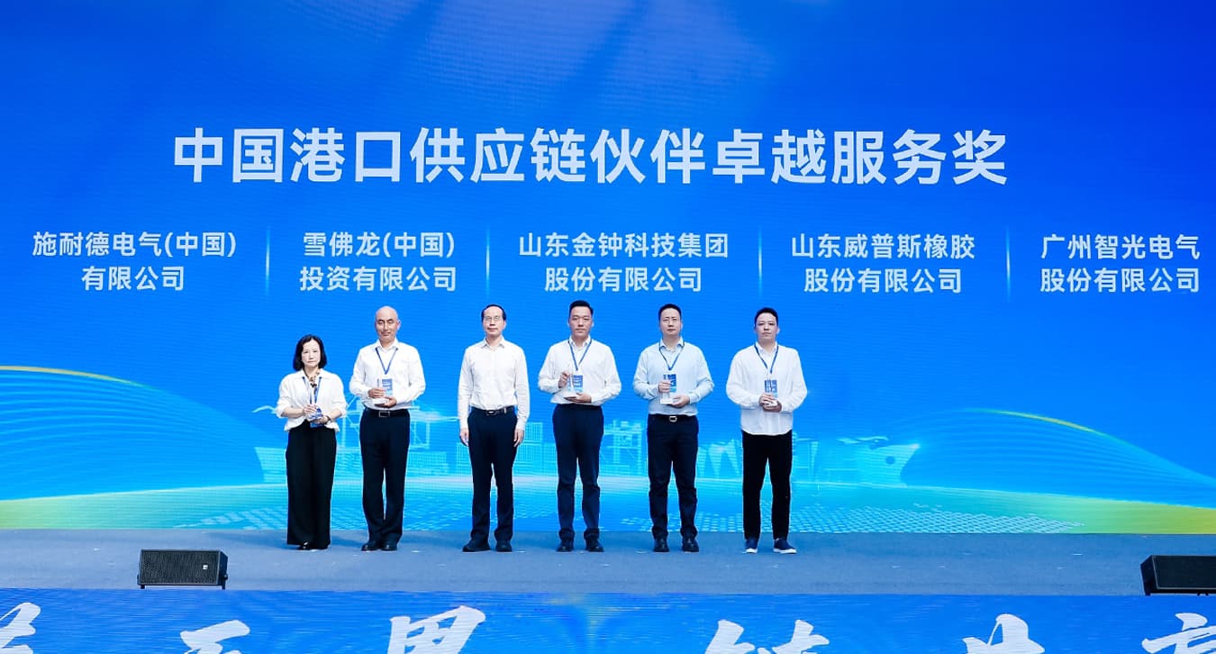 榮獲“卓越服務獎” | 智光智能岸電系統助力綠色港口建設